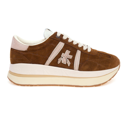 Sneaker Premiata Bethcoin in camoscio stampa cocco - 1