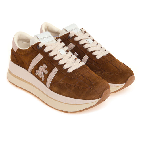 Sneaker Premiata Bethcoin in camoscio stampa cocco - 2