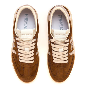 Sneaker Premiata Bethcoin in camoscio stampa cocco - 5