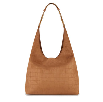 Borsa Hobo Elisabetta Franchi in ecosuede stampa cocco - 3
