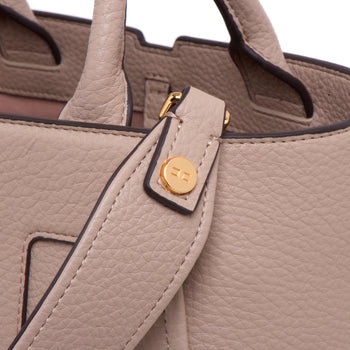 Borsa a mano Elisabetta Franchi in ecopelle martellata - 5