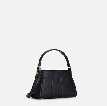 Borsa a mano Elisabetta Franchi in ecopelle martellata - 3