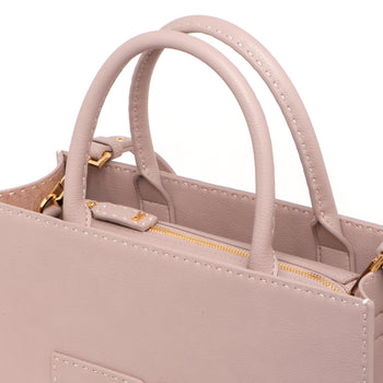 Borsa a mano Elisabetta Franchi in ecopelle con impunture - 5
