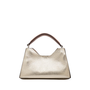 Borsa a mano Gianni Chiarini "Aurora" in pelle martellata con tracolla - 3