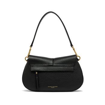 Borsa a spalla Gianni Chiarini Helena Round in pelle martellata con tracolla - 3
