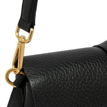 Borsa a spalla Gianni Chiarini Helena Round in pelle martellata con tracolla - 5