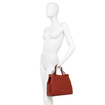 Borsa a mano Gianni Chiarini "Ottavia" in pelle martellata - 6