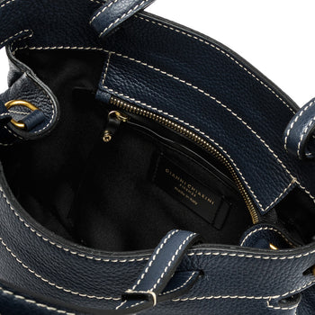 Borsa a mano Gianni Chiarini "Ottavia" in pelle martellata - 4