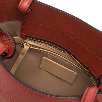 Borsa a mano Gianni Chiarini "Ottavia" in pelle martellata - 4