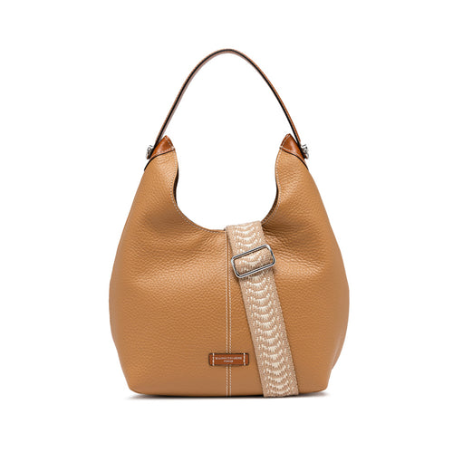 Borsa hobo Gianni Chiarini "Alessandra" in pelle martellata con tracoilla