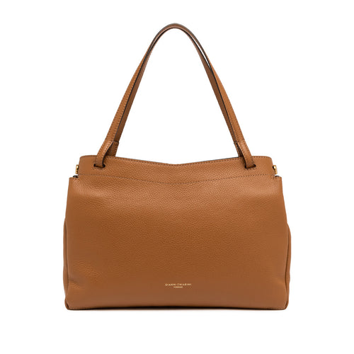 Borsa shopping Gianni Chiarini "Ottavia" in pelle martellata