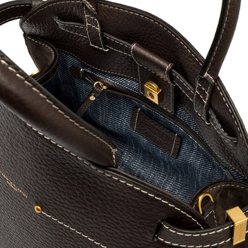 Borsa a mano Gianni Chiarini "Farah" in pelle martellata - 4