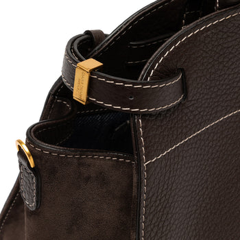 Borsa a mano Gianni Chiarini "Farah" in pelle martellata - 5