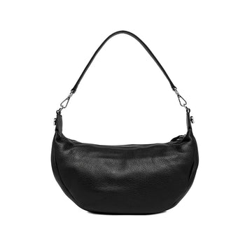 Borsa mezzaluna a spalla Gianni Chiarini "Aisha" in pelle con tracolla - 5