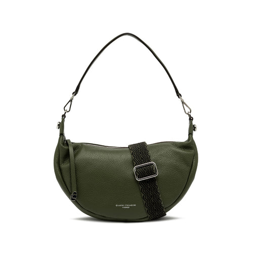 Borsa mezzaluna a spalla Gianni Chiarini "Aisha" in pelle con tracolla