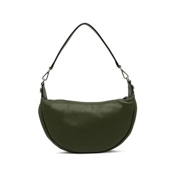 Borsa mezzaluna a spalla Gianni Chiarini "Aisha" in pelle con tracolla - 3