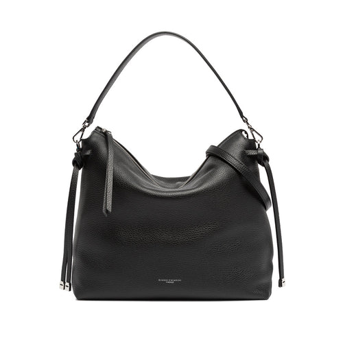 Borsa a spalla Gianni Chiarini "Brina" in pelle martellata con tracolla