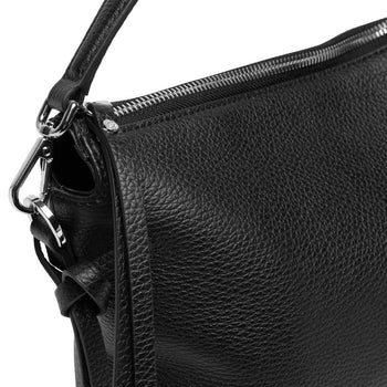 Borsa a spalla Gianni Chiarini "Brina" in pelle martellata con tracolla - 5
