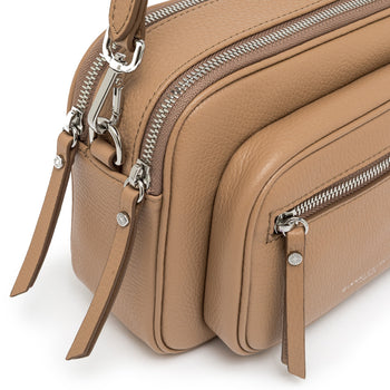 Borsa a tracolla Gianni Chiarini Carre in pelle martellata - 5