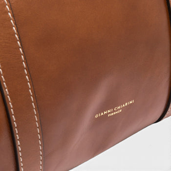 Borsa shopping Gianni Chiarini "Marghe" in pelle cerata invecchiata - mis. grande - 6