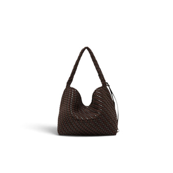 Borsa a spalla Gianni Chiarini "Aurelie" in pelle intrecciata - Mis. media - 3