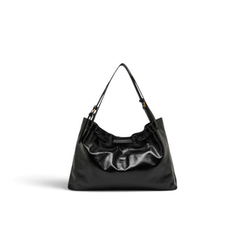 Borsa a spalla Gianni Chiarini "Mimi" in pella cerata anticata - 3