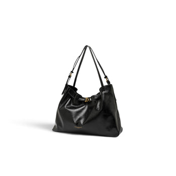 Borsa a spalla Gianni Chiarini "Mimi" in pella cerata anticata - 4