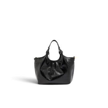 Borsa Gianni Chiarini "Dua" in pelle stampa anguilla - Misura media - 4