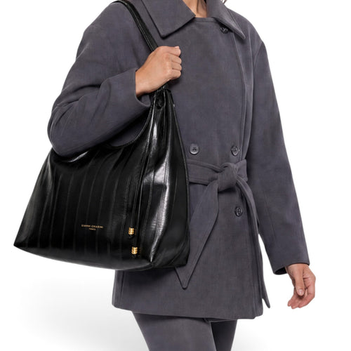 Borsa Gianni Chiarini "Dua" in pelle stampa anguilla - Misura grande - 2