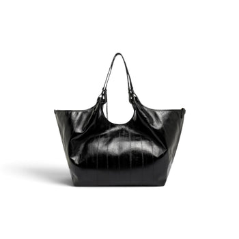 Borsa Gianni Chiarini "Dua" in pelle stampa anguilla - Misura grande - 4