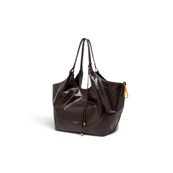 Borsa Gianni Chiarini "Dua" in pelle stampa anguilla - Misura grande - 5