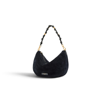 Borsa hobo Gianni Chiarini "Cleo" in camoscio - 4