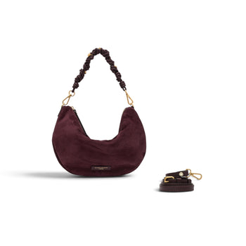 Borsa hobo Gianni Chiarini "Cleo" in camoscio - 3