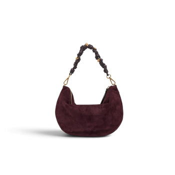 Borsa hobo Gianni Chiarini "Cleo" in camoscio - 4