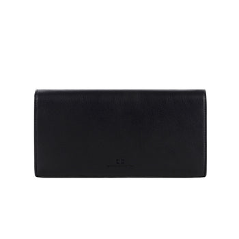 Borsa a tracolla / busta Elisabetta Franchi in ecopelle con logo in metallo - 3