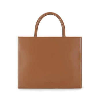 Borsa a mano Elisabetta Franchi in ecopelle con maxi logo e tracolla - 3