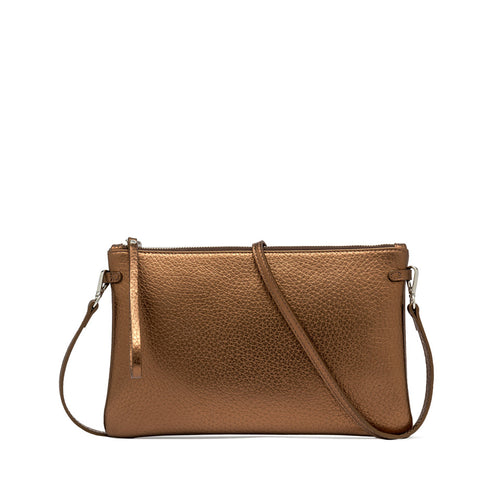 Pochette Gianni Chiarini "Hermy" in pelle martellata laminata
