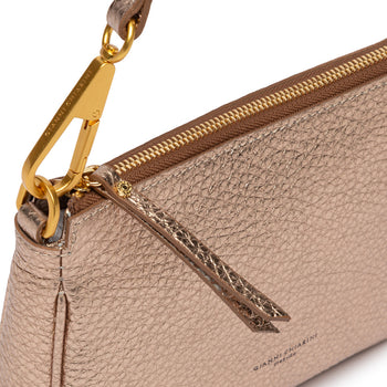Borsetta a spalla Gianni Chiarini "Brooke"  in pelle laminata martellata - 4