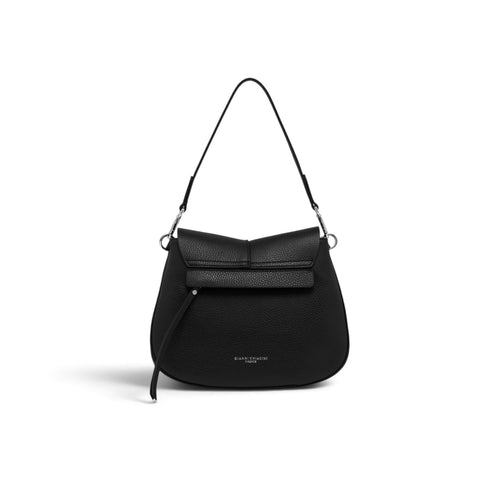 Borsa a spalla Gianni Chiarini "Helena Round" in pelle martellata con tracolla - 2