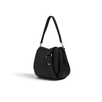 Borsa a spalla Gianni Chiarini "Helena Round" in pelle martellata con tracolla - 3