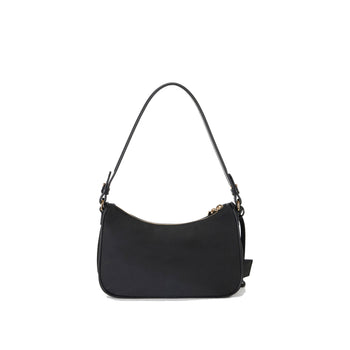 Borsa a spalla piccola Elisabetta Franchi in tessuto tecnico - 3