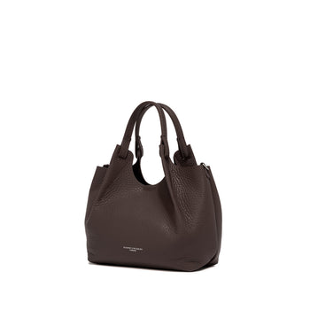 Borsa a spalla Gianni Chiarini "DUA" in pelle martellata - misura media - 4
