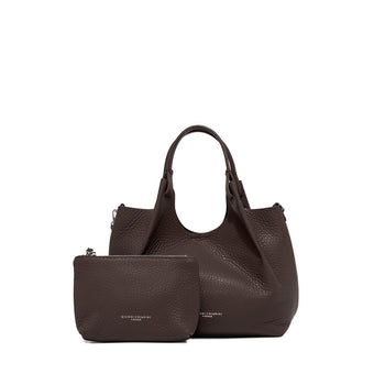 Borsa a spalla Gianni Chiarini "DUA" in pelle martellata - misura media - 6