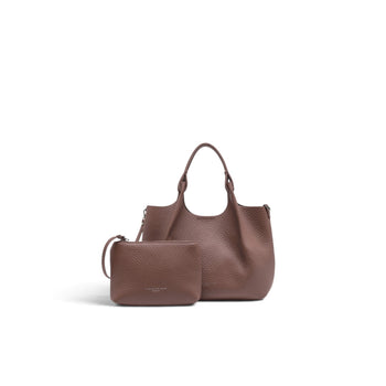 Borsa a spalla Gianni Chiarini "DUA" in pelle martellata - misura media - 7