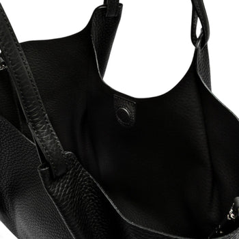 Borsa a spalla Gianni Chiarini "Dua" in pelle martellata - 6