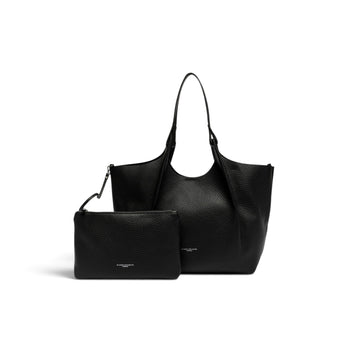 Borsa a spalla Gianni Chiarini "Dua" in pelle martellata - 7