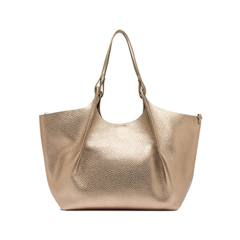 Borsa a spalla Gianni Chiarini "Dua" in pelle martellata laminata - 4