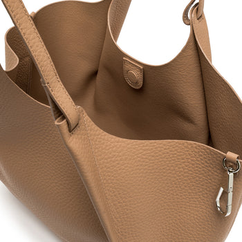 Borsa a spalla Gianni Chiarini "Dua" in pelle martellata - 6