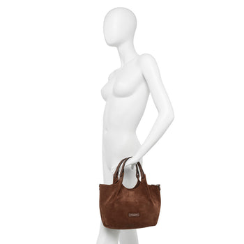 Borsa a spalla Gianni Chiarini DUA in camoscio - 7