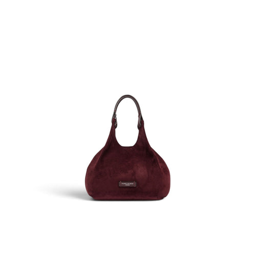 Borsa Gianni Chiarini "Dua" in camoscio con tracolla e busta interna - Mis. media